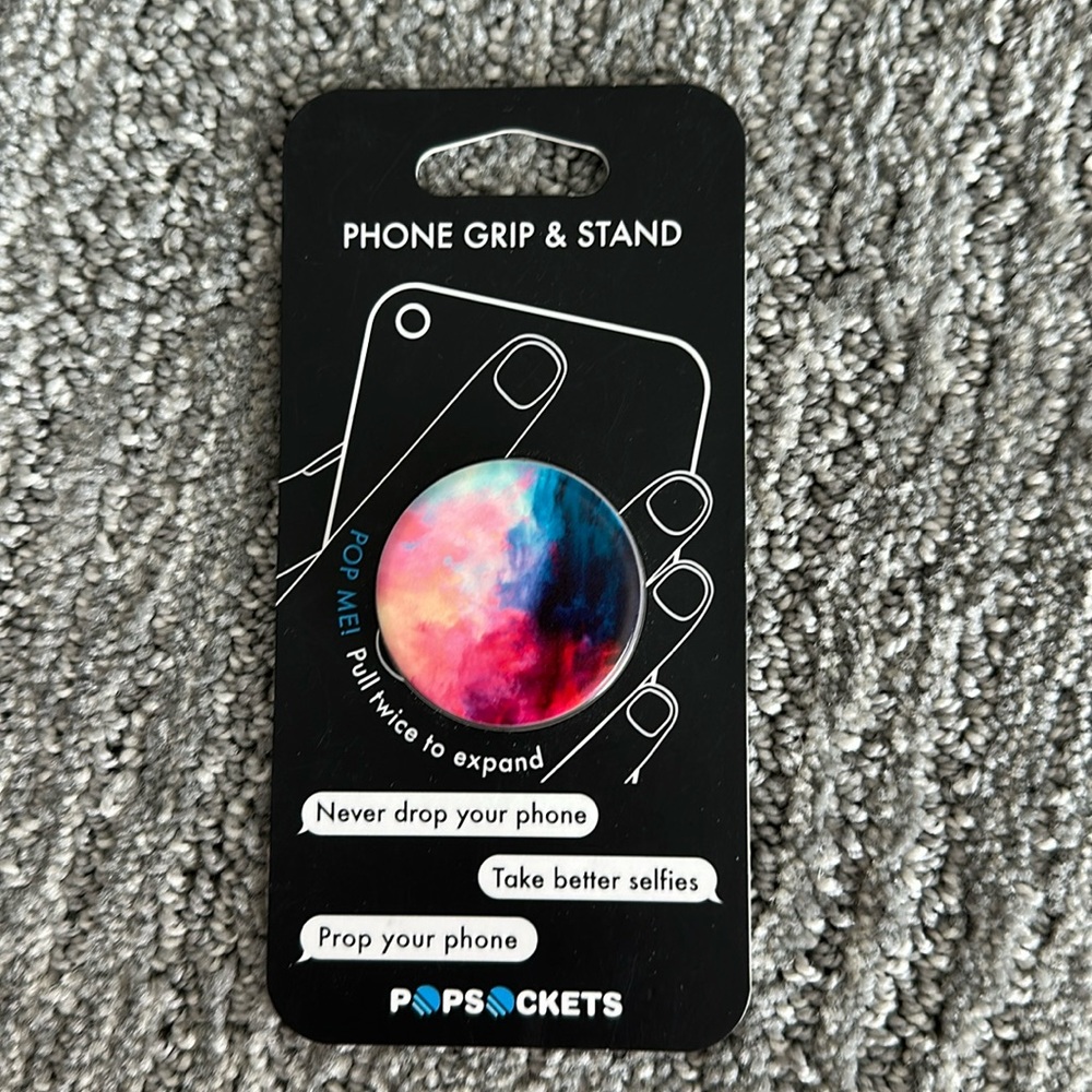 Popsocket multi color phone stand